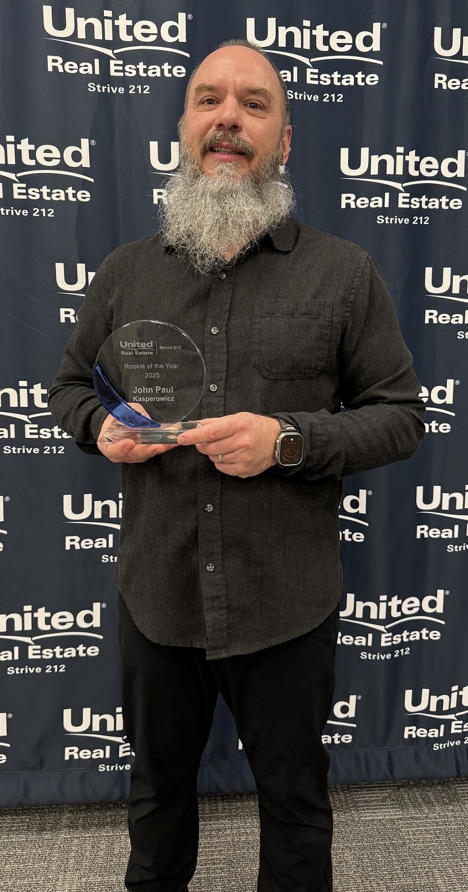 Awarded “Rookie of the year” 2025 by United Real Estate Strive 212