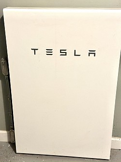 Tesla Battery in the Garage